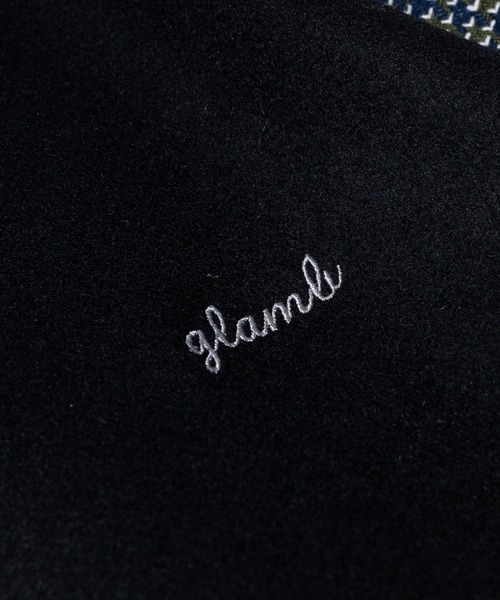 glamb(グラム)の「Tweed Stadium JKT / ツイードスタジアムジャケット(スタジャン・メンズ・ワイン/ブラック・S/M/L)」の10枚目の写真