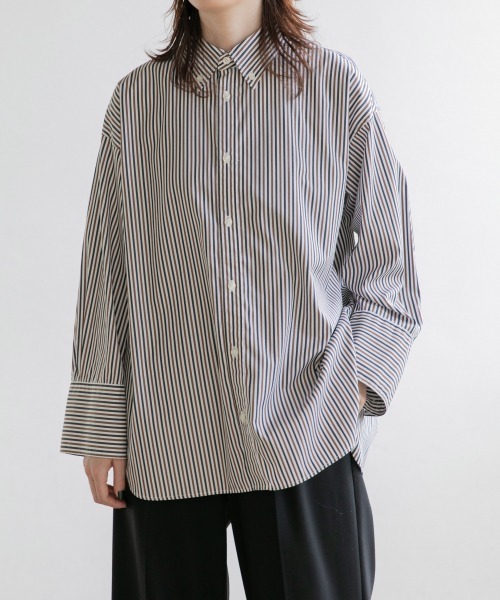 yuw(ユウ)の「WIDE SLEEVE SHIRT 228174(シャツ/ブラウス)」 - WEAR yuw(ユウ)の「WIDE SLEEVE SHIRT 228174(シャツ/ブラウス)」 - WEAR