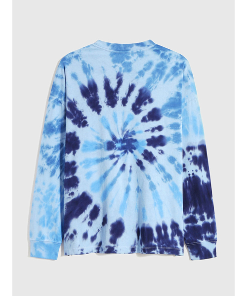 GAP（ギャップ）の「スラブジャージー オーバーサイズ ポケットTシャツ (メンズ・ユニセックス)（Tシャツ/カットソー・メンズ・ブルー系その他・XS/L/S/M/XL）」の2枚目の写真