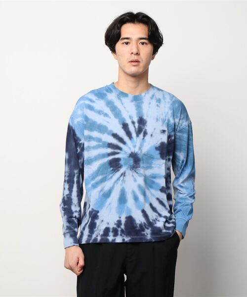 GAP（ギャップ）の「スラブジャージー オーバーサイズ ポケットTシャツ (メンズ・ユニセックス)（Tシャツ/カットソー・メンズ・ブルー系その他・XS/L/S/M/XL）」の6枚目の写真