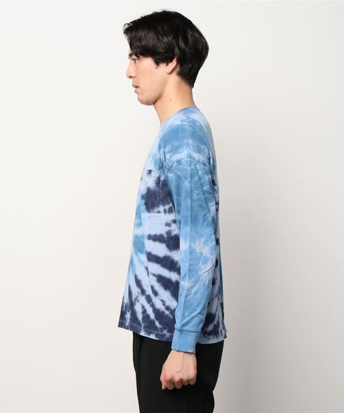 GAP（ギャップ）の「スラブジャージー オーバーサイズ ポケットTシャツ (メンズ・ユニセックス)（Tシャツ/カットソー・メンズ・ブルー系その他・XS/L/S/M/XL）」の5枚目の写真