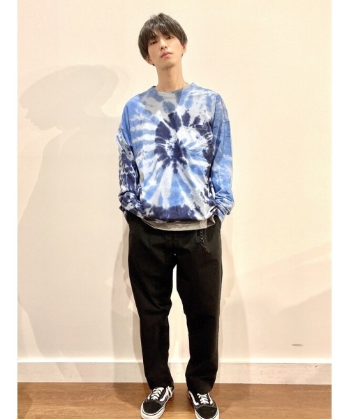 GAP（ギャップ）の「スラブジャージー オーバーサイズ ポケットTシャツ (メンズ・ユニセックス)（Tシャツ/カットソー・メンズ・ブルー系その他・XS/L/S/M/XL）」の8枚目の写真