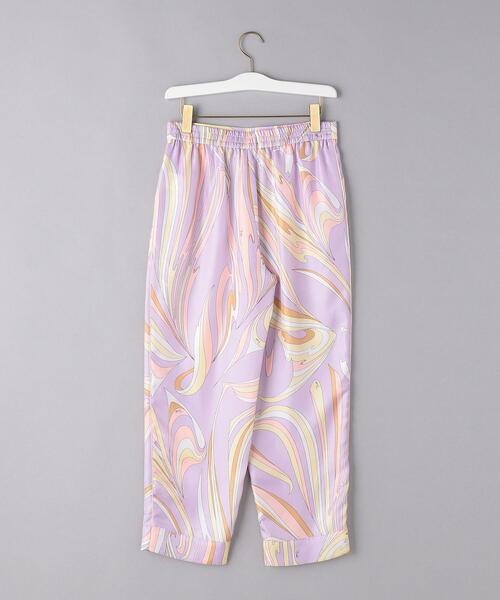 EMILIO PUCCI（エミリオプッチ）の「＜EMILIO PUCCI（エミリオ プッチ）＞プリント パンツ ■■■（その他パンツ・レディース・パープル・38/40）」の2枚目の写真