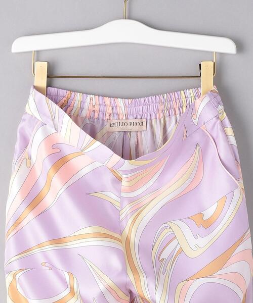 EMILIO PUCCI（エミリオプッチ）の「＜EMILIO PUCCI（エミリオ プッチ）＞プリント パンツ ■■■（その他パンツ・レディース・パープル・38/40）」の3枚目の写真