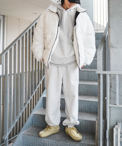 WEGO（ウィゴー）の「WEGO/リバーシブルパデッドジャケット（ダウンジャケット/コート・メンズ・イエロー/ホワイト/ブラック・MEDIUM/LARGE）」の4枚目の写真