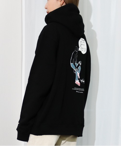 セール】MARK GONZALES/マークゴンザレス 裏起毛 イラスト