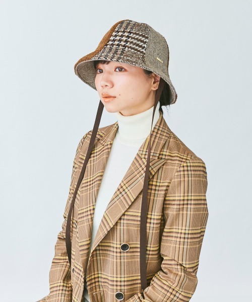 kaorinomori(カオリノモリ)の「カオリノモリ ルマハット(ハット・レディース・グレー/ブラウン・M/57.5cm)」の13枚目の写真