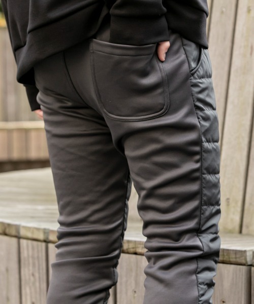 ADMIX/ATELIER SAB MEN（アドミックスアトリエサブメン）の「極暖 ダウン キルティング スキニー パンツ（その他パンツ・メンズ・ネイビー/カーキ/ブラック/カモフラージュ/ベージュ/チャコールグレー・48/52/50）」の11枚目の写真