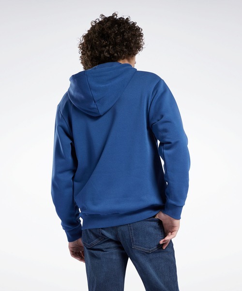 Reebok(リーボック)の「クラシックス キャンピング フーディー / Classics Camping Hoodie /(パーカー・メンズ・ブルー・SMALL/X-LARGE/X-SMALL/LARGE/MEDIUM/XX-LARGE/XXX-LARGE)」の4枚目の写真