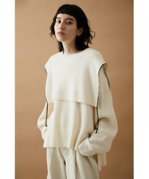 BLACK BY MOUSSY | 3way sailor knit tops（3ウェイセイラ―ニットトップス）(ニット/セーター)