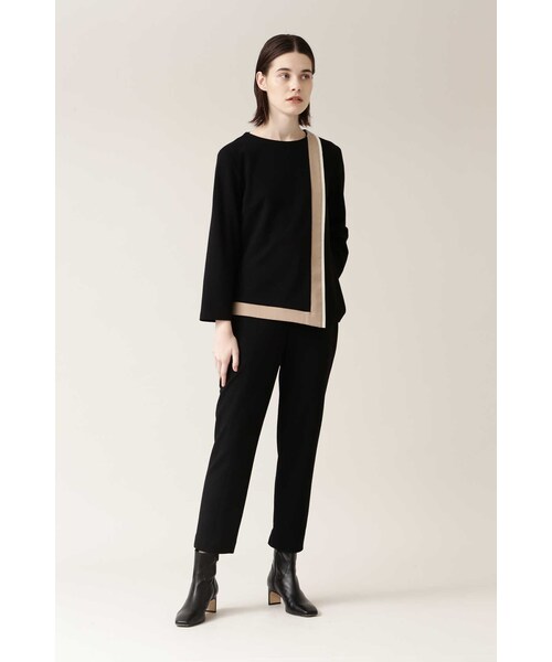 BOSCH（ボッシュ）の「◆ウールスムースセットアップブラウス（シャツ/ブラウス・レディース・ブラック/ベージュ・38/36）」の19枚目の写真