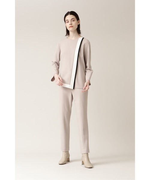 BOSCH（ボッシュ）の「◆ウールスムースセットアップブラウス（シャツ/ブラウス・レディース・ブラック/ベージュ・38/36）」の3枚目の写真