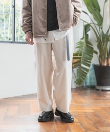 RAGEBLUE | ウールタッチ/タックワイドパンツ/216168(スラックス)