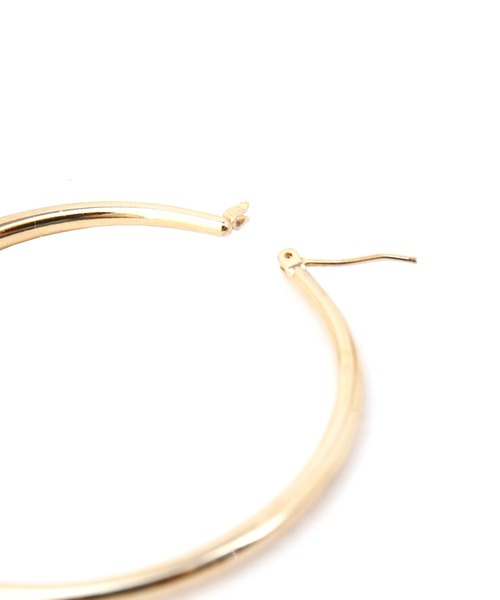 MIELI INVARIANT（ミエリインヴァリアント）の「Circle Hoop Pierce（ピアス（両耳用）・レディース・シルバー/ゴールド・FREE）」の10枚目の写真