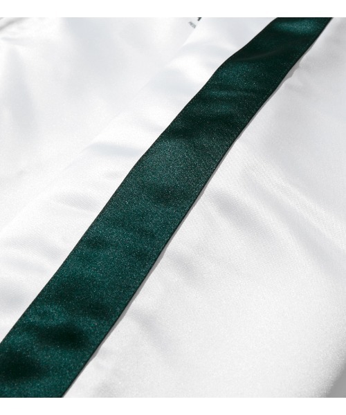 APPLEBUM（アップルバム）の「Satin Track Jacket（ブルゾン・メンズ・ホワイト/ブラック・LARGE/MEDIUM/X-LARGE）」の11枚目の写真