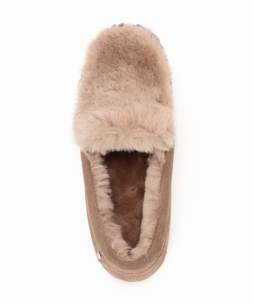 EMU Australia（エミューオーストラリア）の「EMU CAIRNS REVERS FUR CC（その他シューズ・レディース・チャコールグレー/ウッド・23cm/24cm/25cm）」の8枚目の写真