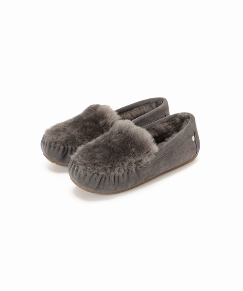 EMU Australia（エミューオーストラリア）の「EMU CAIRNS REVERS FUR CC（その他シューズ・レディース・チャコールグレー/ウッド・23cm/24cm/25cm）」の13枚目の写真