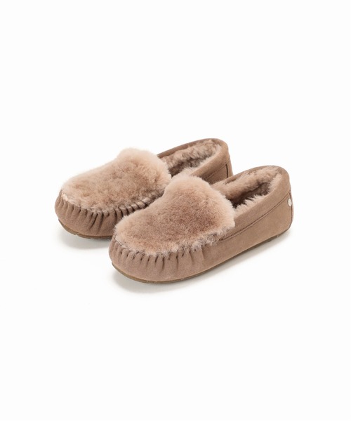 EMU Australia（エミューオーストラリア）の「EMU CAIRNS REVERS FUR CC（その他シューズ・レディース・チャコールグレー/ウッド・23cm/24cm/25cm）」の14枚目の写真
