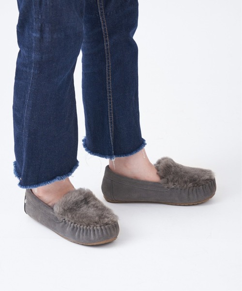 EMU Australia（エミューオーストラリア）の「EMU CAIRNS REVERS FUR CC（その他シューズ・レディース・チャコールグレー/ウッド・23cm/24cm/25cm）」の15枚目の写真