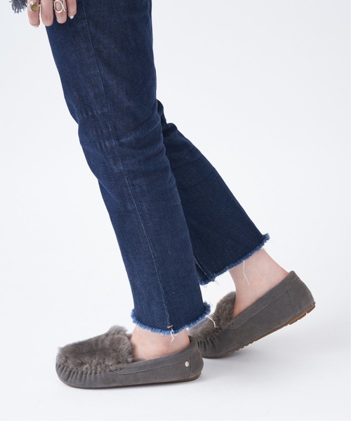 EMU Australia（エミューオーストラリア）の「EMU CAIRNS REVERS FUR CC（その他シューズ・レディース・チャコールグレー/ウッド・23cm/24cm/25cm）」の17枚目の写真