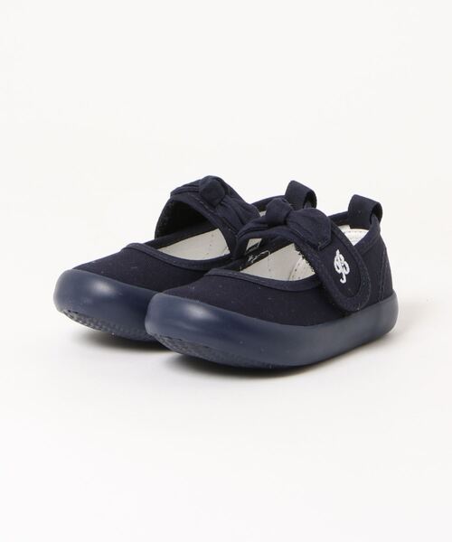 BeBe（ベベ）の「BeBe/リボン付きマジックテープストラップシューズ(14~19cm)（スニーカー・キッズ・ネイビー/ブラック・14/16/15 /18/17/19）」の16枚目の写真