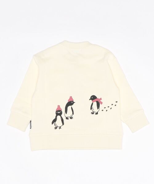 kladskap(クレードスコープ)の「ニット帽ペンギントレーナー(スウェット・キッズ・チャコール/グリーン/アイボリー・90cm/120cm/130cm/110cm/100cm/80cm)」の20枚目の写真