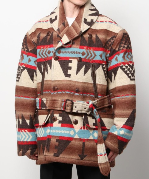 【希少✨】RALPH LAUREN サウスウェスタン　コート　ジャケット　総柄 POLO RALPH LAUREN（ポロ ラルフ ローレン）の「サウスウエスタン