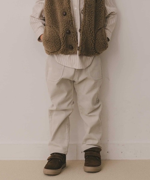 URBAN RESEARCH DOORS（アーバンリサーチドアーズ）の「コーデュロイバナナパンツ(KIDS)（その他パンツ・キッズ・アイボリー/ネイビー・90/105/120/135）」の8枚目の写真