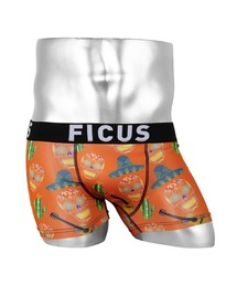 FICUS（フィークス）の「FICUS/フィークス ボクサーパンツ メンズ アンダーウェア 下着 ツルツル フラワー 花柄 メキシカンスカル ドクロ サボテン（ボクサーパンツ）」