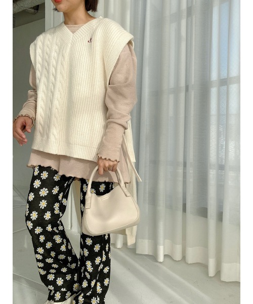 jumelle（ジュメロ）の「デイジーパンツ（その他パンツ・レディース・ブラック/ベージュ・SMALL/MEDIUM）」の3枚目の写真