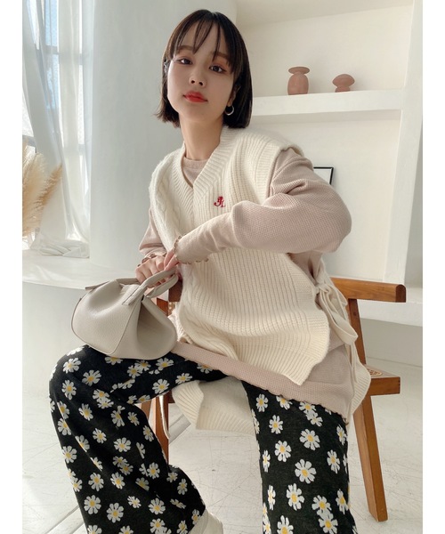 jumelle（ジュメロ）の「デイジーパンツ（その他パンツ・レディース・ブラック/ベージュ・SMALL/MEDIUM）」の17枚目の写真