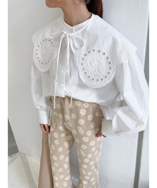 jumelle（ジュメロ）の「デイジーパンツ（その他パンツ・レディース・ブラック/ベージュ・SMALL/MEDIUM）」の9枚目の写真