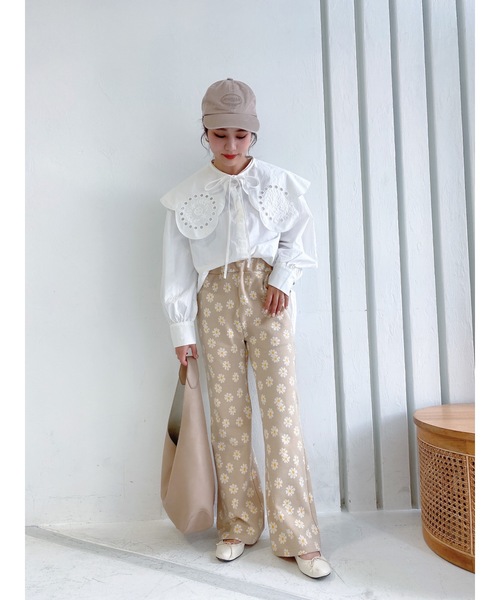 jumelle（ジュメロ）の「デイジーパンツ（その他パンツ・レディース・ブラック/ベージュ・SMALL/MEDIUM）」の5枚目の写真