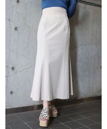 カーブウエストマーメイドスカート