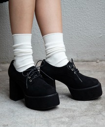 WEGO/ボリュームヒールシューズ