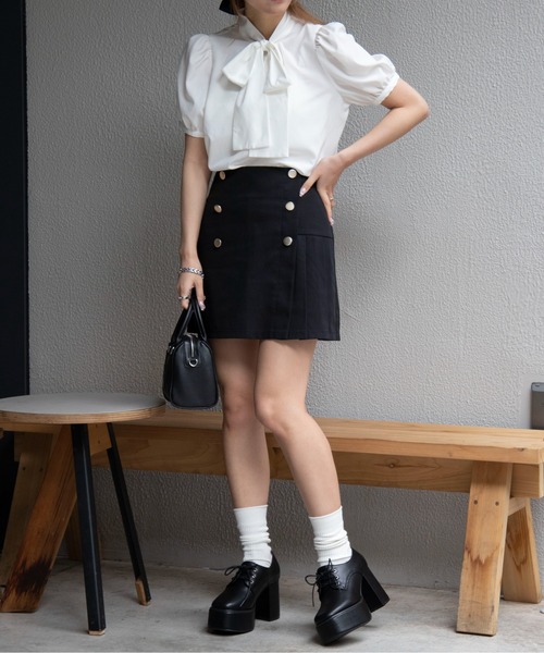 WEGO（ウィゴー）の「WEGO/ボリュームヒールシューズ（ドレスシューズ・レディース・ブラック/ブラック系その他/その他1・MEDIUM/LARGE）」の4枚目の写真