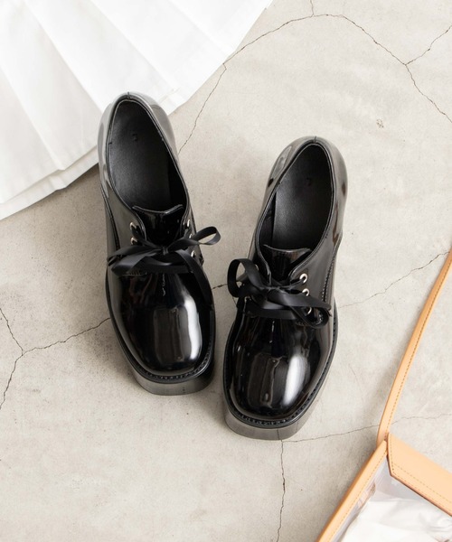 WEGO（ウィゴー）の「WEGO/ボリュームヒールシューズ（ドレスシューズ・レディース・ブラック/ブラック系その他/その他1・MEDIUM/LARGE）」の21枚目の写真