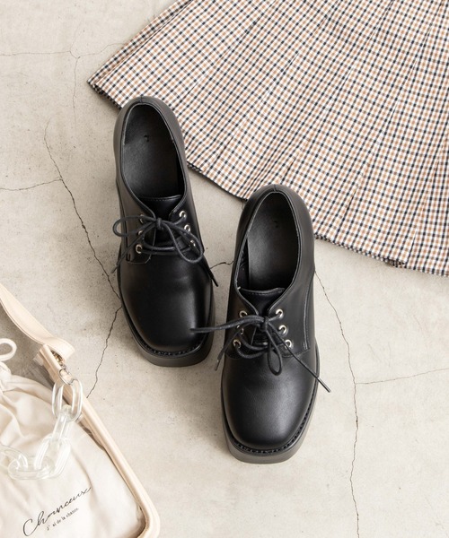 WEGO（ウィゴー）の「WEGO/ボリュームヒールシューズ（ドレスシューズ・レディース・ブラック/ブラック系その他/その他1・MEDIUM/LARGE）」の22枚目の写真