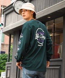 【BEN DAVIS／ベンデイビス】袖プリントロンT　バックプリント