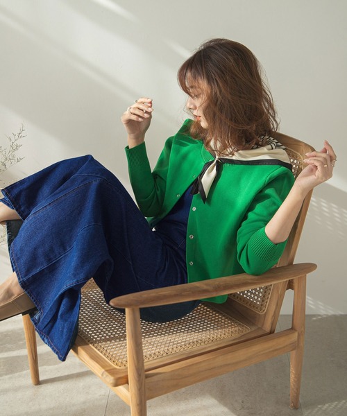 rectangle（レクタングル）の「デニムマーメイドキャミワンピース（ワンピース・レディース・ブラック/ブルー/アイボリー・FREE）」の13枚目の写真