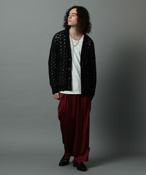 HARE（ハレ）の「サテンアジャスターカーゴパンツ(HARE)（その他パンツ・メンズ・ブラック/ライトグレー/レッド・SMALL/MEDIUM）」の13枚目の写真