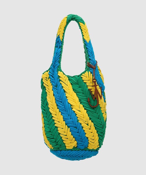 JW Anderson（ジェイダブリューアンダーソン）の「バッグ（ハンドバッグ・レディース・ベージュ系その他/グリーン系その他・ONESIZE）」の2枚目の写真
