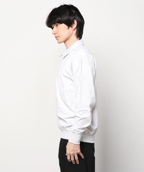 【セール】HALF ZIP L/S SHIRT（スウェット）｜styles（スタイルス）