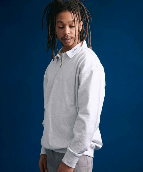 【セール】HALF ZIP L/S SHIRT（スウェット）｜styles（スタイルス）