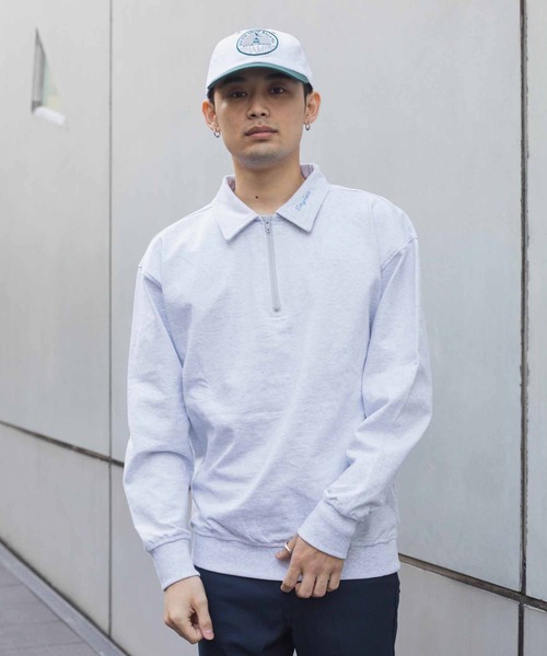 【セール】HALF ZIP L/S SHIRT（スウェット）｜styles（スタイルス）