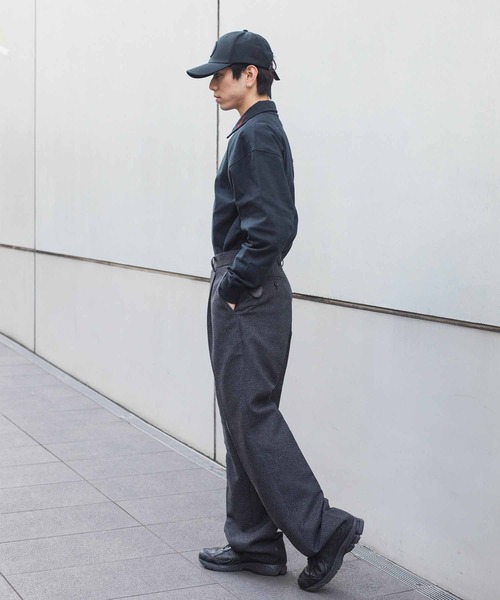 【セール】HALF ZIP L/S SHIRT（スウェット）｜styles（スタイルス）