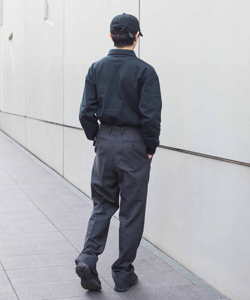 【セール】HALF ZIP L/S SHIRT（スウェット）｜styles（スタイルス）