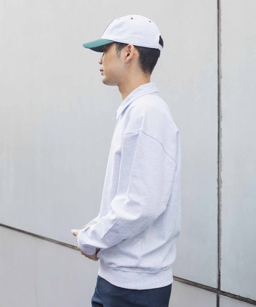 【セール】HALF ZIP L/S SHIRT（スウェット）｜styles（スタイルス）