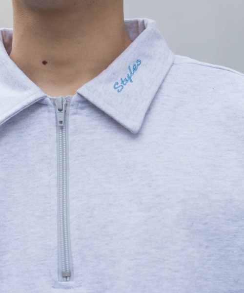 【セール】HALF ZIP L/S SHIRT（スウェット）｜styles（スタイルス）