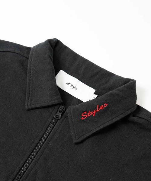 【セール】HALF ZIP L/S SHIRT（スウェット）｜styles（スタイルス）